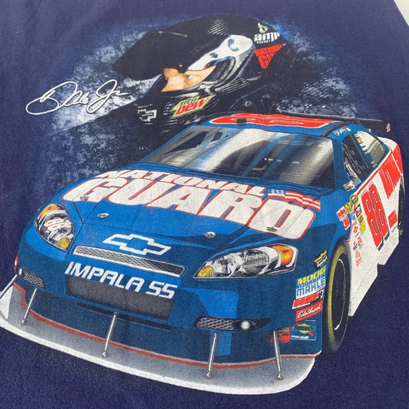 Vintage Y2K Dale Earnhardt Jr Nascar Tank Top Size XL by Winners - Picture 2 of 7